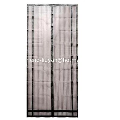MOQ:100pcs Automatic Closing Mesh Magnetic Screen Curtain Kitchen Door Screen Anti Bugs
